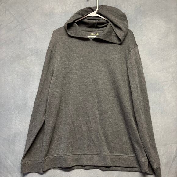 Tasso Elba Hooded Sweater New Soft Preppy Academia Comfy Loungewear Mens Large - Picture 2 of 9